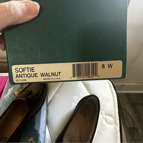 SAS Brown Leather Loafers - Picture 4 of 4